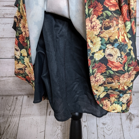 geiger • vintage pleated floral skirt grannycore - Picture 7 of 9